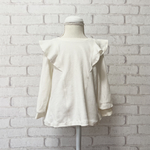 【waffle-319様専用】フレアフリルTシャツ　100