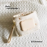受注制作　Daisy mochiaruku  〜もちあるく〜　Korea fabric お花　イブル
