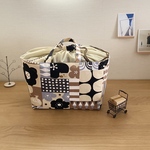 マルチに活躍レジかごバッグ☆Noパッチワークde巾着