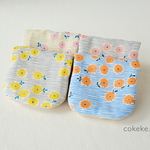  ୨୧ nina ヴィルタ 北欧風 ふわっふわの8重ガーゼハンカチ 4枚セット୨୧  