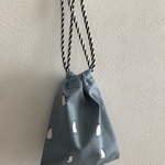 ¥700→¥500 巾着袋（小）ペンギンさん