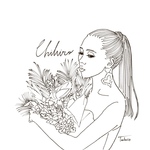 【専用出品】【アイコンサイズ】似顔絵　線画　SNS用　イラスト　イラストオーダー【データ納品】