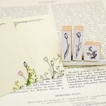 スタンプ　『チューリップ＆ミモザのスタンプセット』　