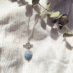 《silver925》golden hill ✽ turquoise necklace ✴︎