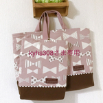 kyhs308さま専用🎀キルト✴︎スモーキーリボンのレッスンバッグ＊シューズ入れ＊ナップサック【3点セット】×2 
