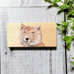 SALE   チベットスナギツネのマグネット〈油絵〉
