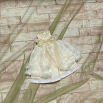 ふわふわワンピース　キナリ　ブライス　リカちゃん