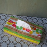 ボックスティッシュケース(フルーツサンド)