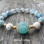 Coastal Essential Oil Diffuser Bracelet  アロマディフューザーブレスレット