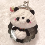 パンダちゃんがま口🐼
