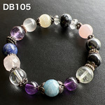 アクアマリン アメジスト ムーンストーン ブレスレット DB105