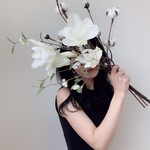 スワッグ　ブーケ　ドライフラワー　結婚式　前撮り　ウェルカムスペース　マタニティフォト　バースデーフォト