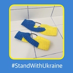 ウクライナカラー🇺🇦ヘアバンド