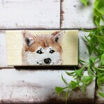 SALE   秋田犬のマグネット〈油絵〉