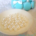 送料無料！上質♡穴なしパール  8mm6mm各20個♡40個セット