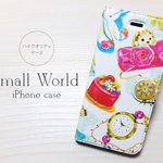 〈手帳型〉iPhoneケース・Small World