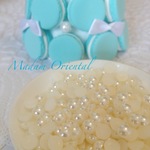 送料無料！半円パール6mm 100個セット♡350円♡細かい装飾に