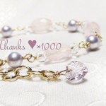 【Thanks1000！期間限定】春を呼ぶ声　ブレスレット