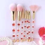 固まるハーバリウム 専用ケース付き⑅︎ハーバリウムメイクブラシ 7本セット-③-