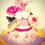 Princess chuchu　オムツケーキ