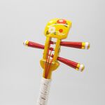 【新色】かんざし「三味線」金糸雀色（かなりあいろ）椿