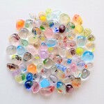 ガラスビーズ　ワケアリ品　小粒　バラエティ　縦7~13mm