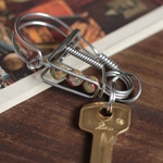 男性、女性へのプレゼントにおしゃれなユナカイトのカラビナのキーホルダー・誕生日やバレンタインに