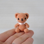 【再販】*刺繍糸のテディベア風くまさん*