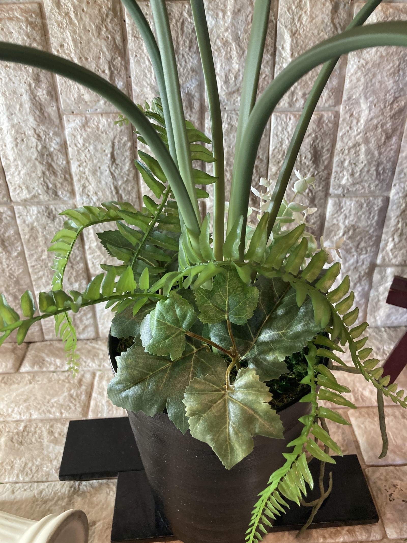 光触媒 人工観葉植物 ウォールグリーン 造花 インテリア oモンステラ 