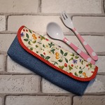 いちごのカトラリーケース 《内布:撥水加工》