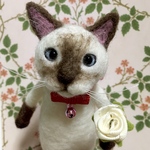 no.80 猫　フェルト (予約品）