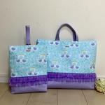 sale💕 半額🎀なかよしスワン🦢🦢レッスンバッグ・上履き入れの２点セット☆入園入学セット・入園入学2023