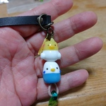 オカメインコとセキセインコのバックチャーム（かおぴー様専用）