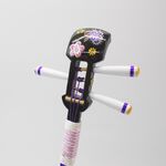 かんざし「三味線」漆黒１８４