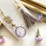 ミニ花ねずみ　ピアス #3