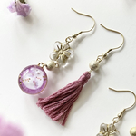 ミニ花ねずみ　ピアス #4