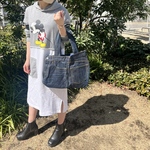 デニムリメイクバッグ