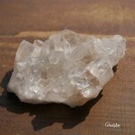 天然石約17g最大幅約47mm小さな水晶クラスター(ブラジル産)透明クリスタル結晶原石鉱物テラリウム鉱石インテリア庭園ジオラマ標本お守り作り素材[bqc-220401-01]
