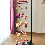 オーダーメイド　正絹  つるし雛飾り  (大)