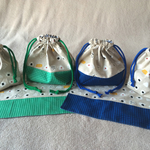☆hiii19様オーダー品☆お弁当3点セット（緑、青、おにぎり）