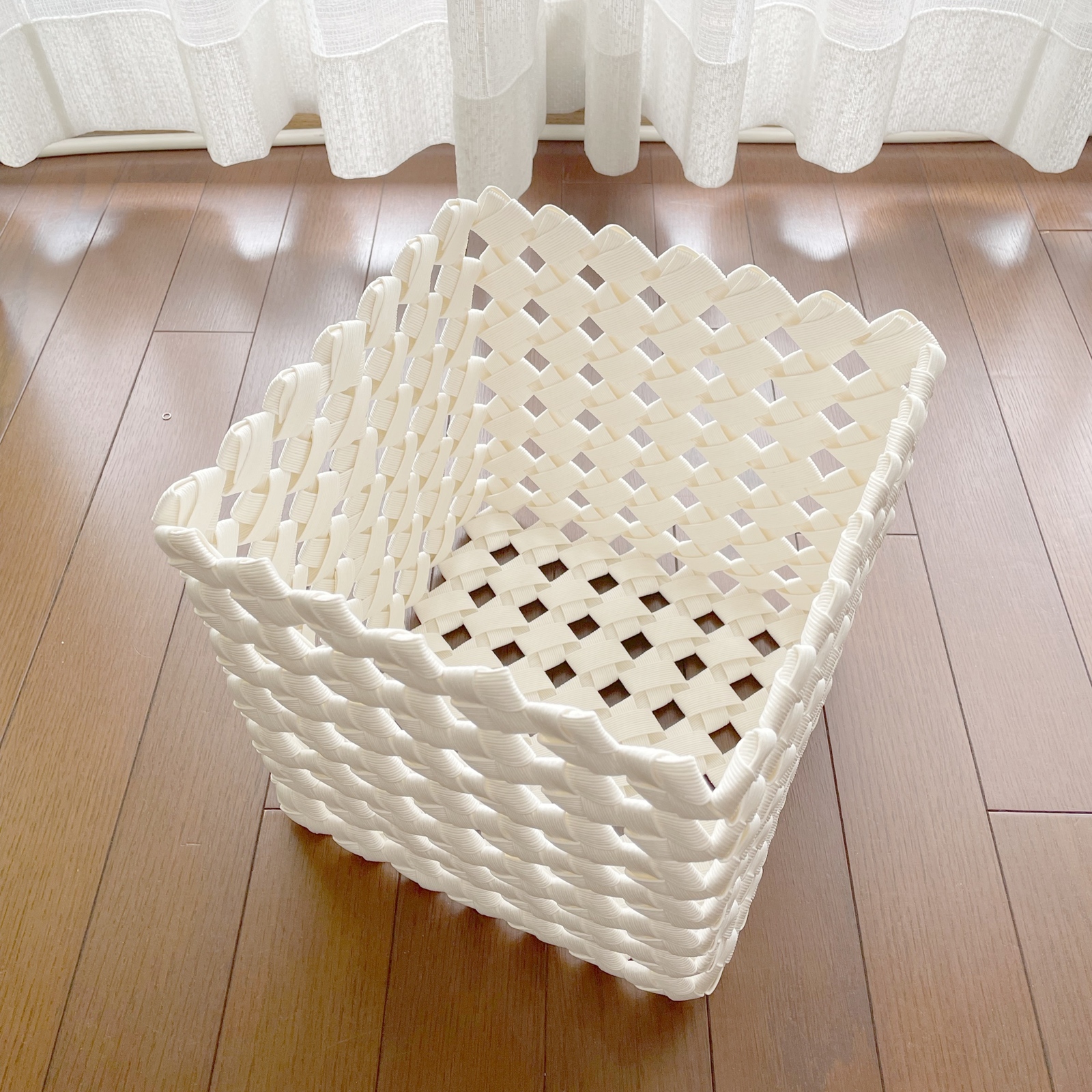 No.43 クラフトバンド トイレットペーパーケース ボックス型8個用