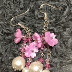 春爛漫‎𓂃◌𓈒𓐍🌸揺れる桜ピアス【浅紫】【イヤリングに変更可能☺︎︎*｡】