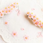 🌸桜のバレッタ（レース編み）