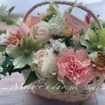 💐母の日mother’s day生花アレンジ予約受付中💐