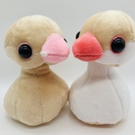 【mokasinn様専用】シナモンひな文鳥&クリーム文鳥ぬいぐるみ他*202200402