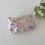 (4/9 New)English Flower Garden・大人可愛いふっくらミニポーチ