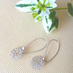 【送料無料♪】透かしシルバーピアス