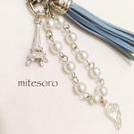 パリに天使が舞い降りた☆silverバッグチャーム