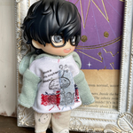 キノコ🍄の長袖Tシャツ ねんどろいど オビツ11用