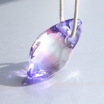 結晶：ラベンダーアメシスト（クラウン・サードアイチャクラ）波動玉®【現品一点物】6